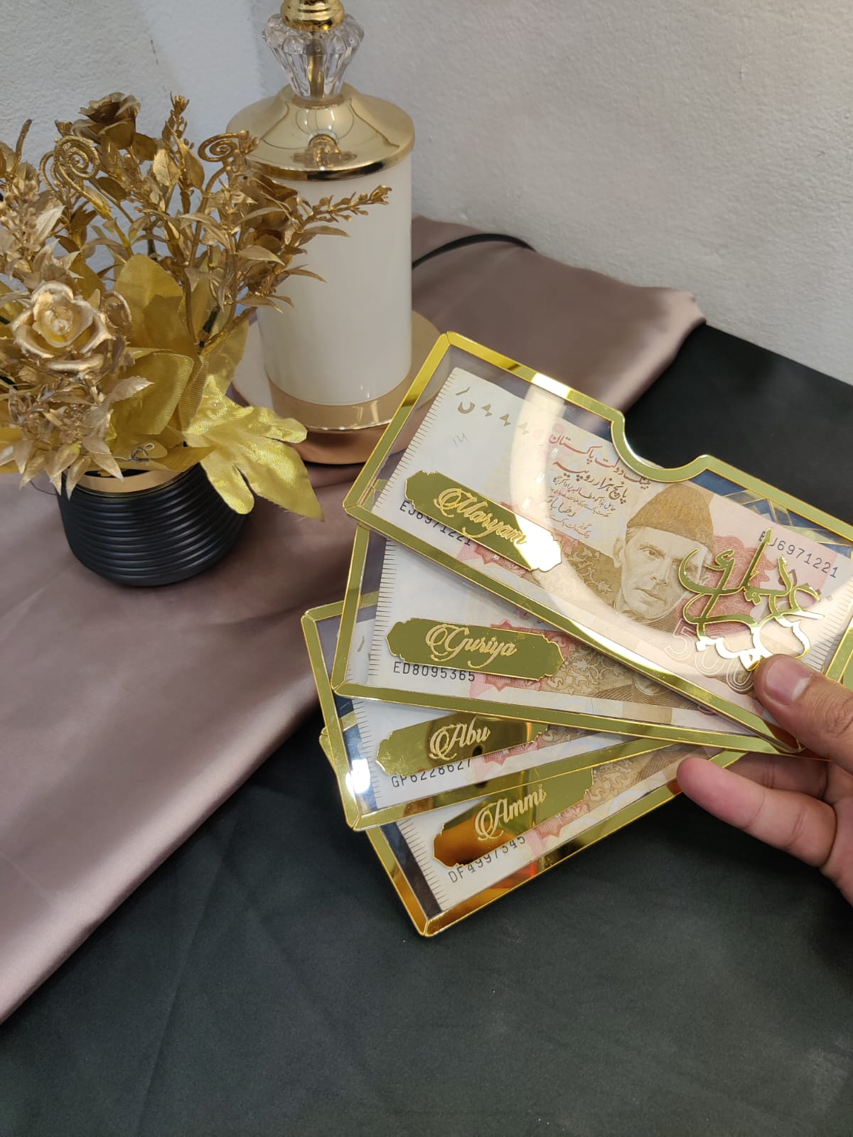 Custom Acrylic Eidi Envelopes