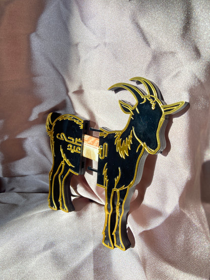 🐐🐐 10 pcs: Sliding Goat Cash Holder – Eidi Special